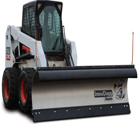 snowdogg skid steer plow|best skid steer snow plow.